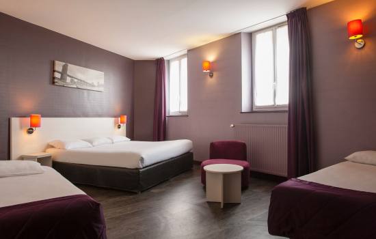 une chambre d'hotel prestigieuse